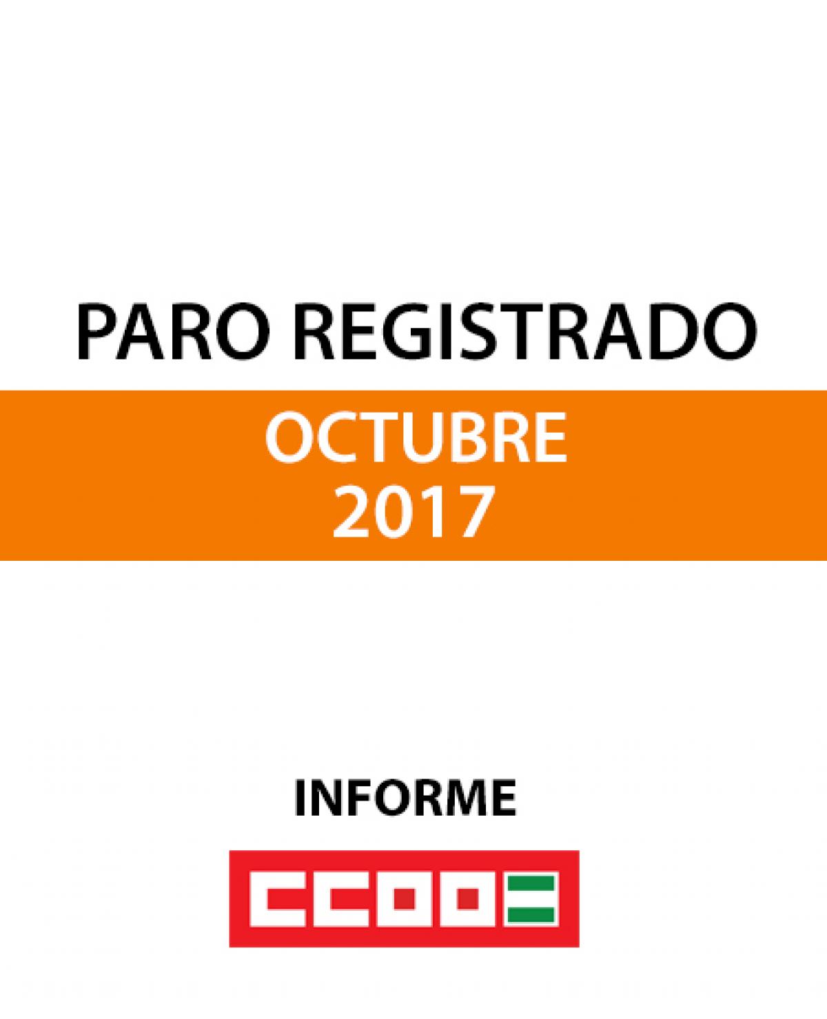 Paro registrado octubre 2017