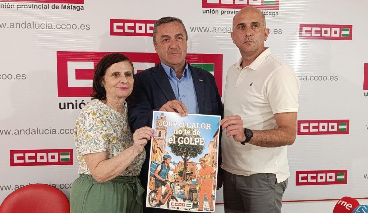 Rueda de prensa para presentar la campaña Que el calor no te dé un golpe