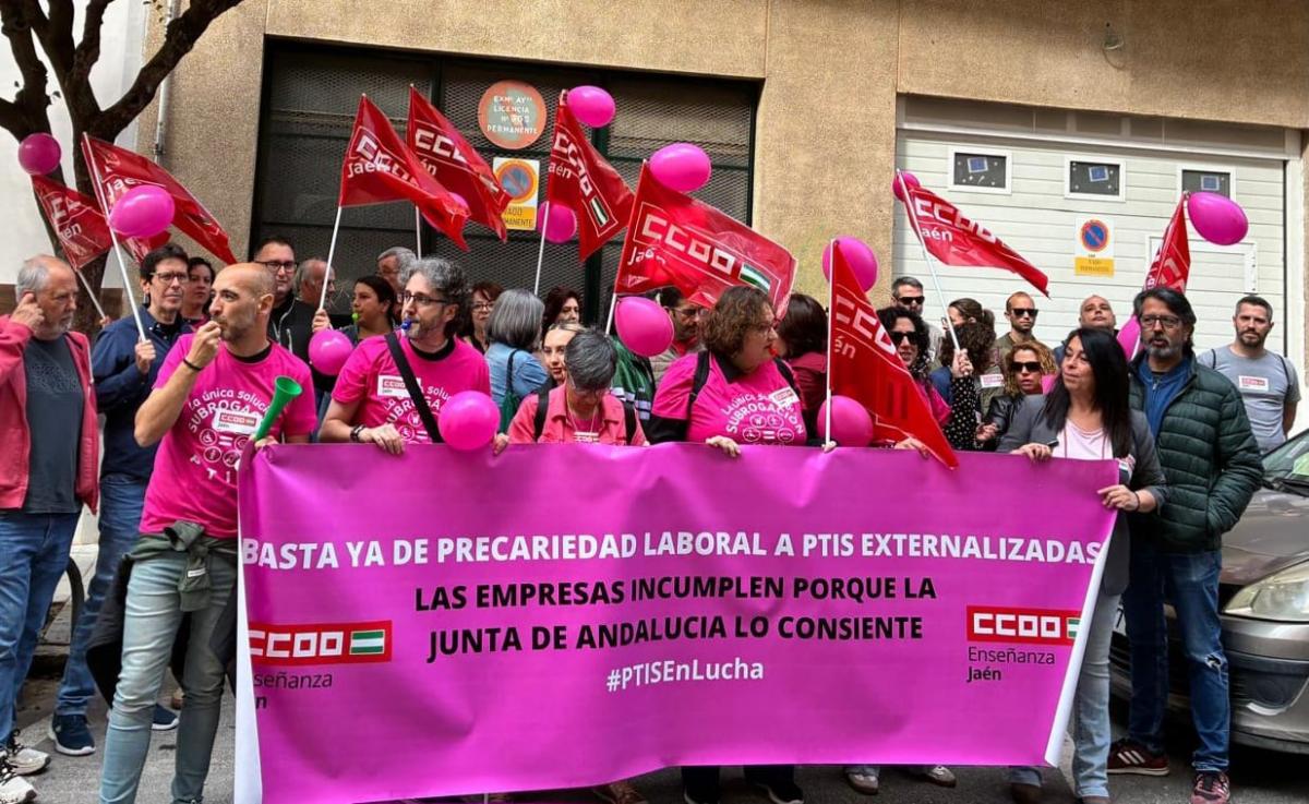 Concentración Huelga PTIS