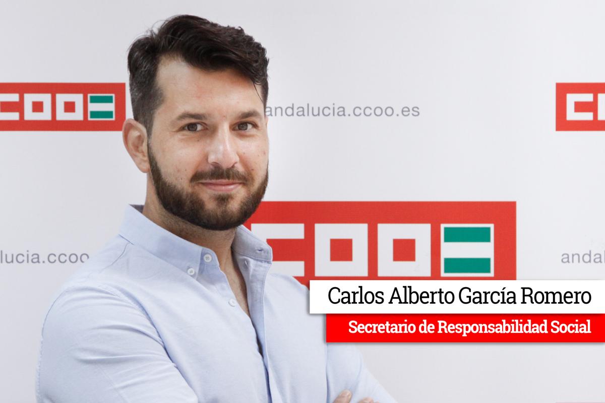 Carlos Alberto García Romero - Secretario de Responsabilidad Social de CCOO Andalucía
