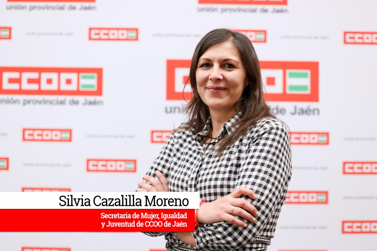 Silvia Cazalilla Moreno, secretaria de Mujer, Igualdad y Juventud de CCOO de Jaén