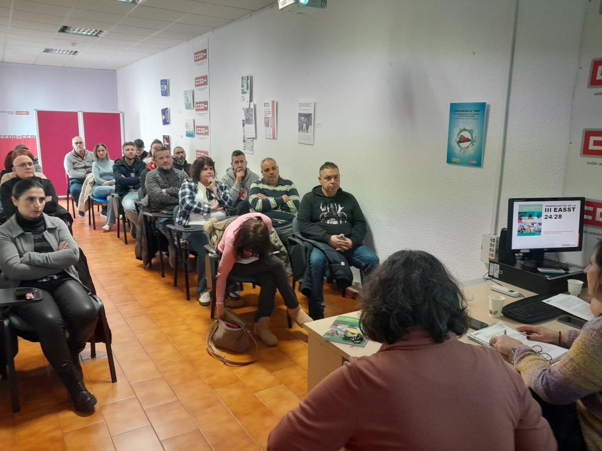 Presentacin en CCOO Jan de la III Estrategia Andaluza de Seguridad y Salud en el Trabajo