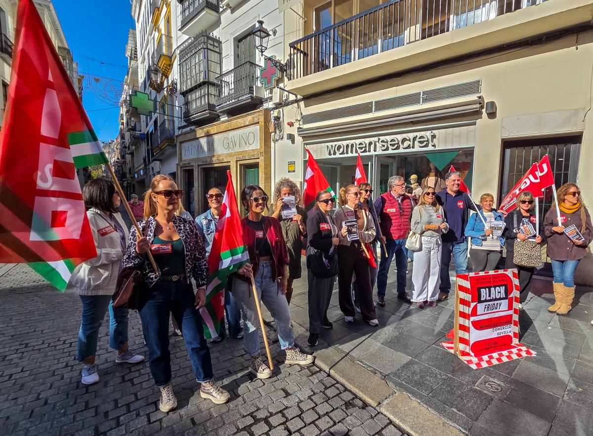 Presentación huelga del comercio.