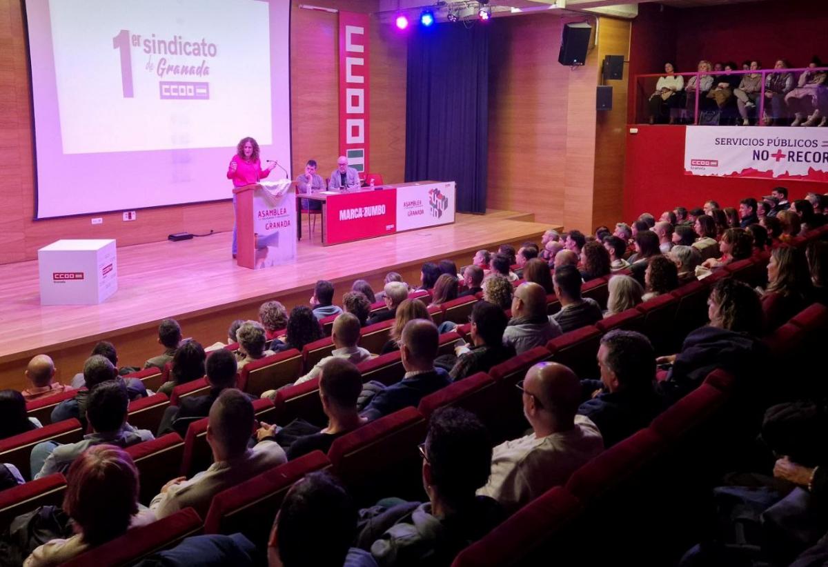 Asamblea de CCOO en Granada