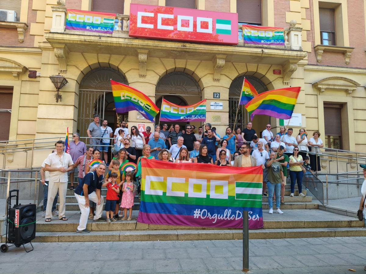 CCOO ha mostrado su compromiso con los derechos LGTBI+ y la igualdad