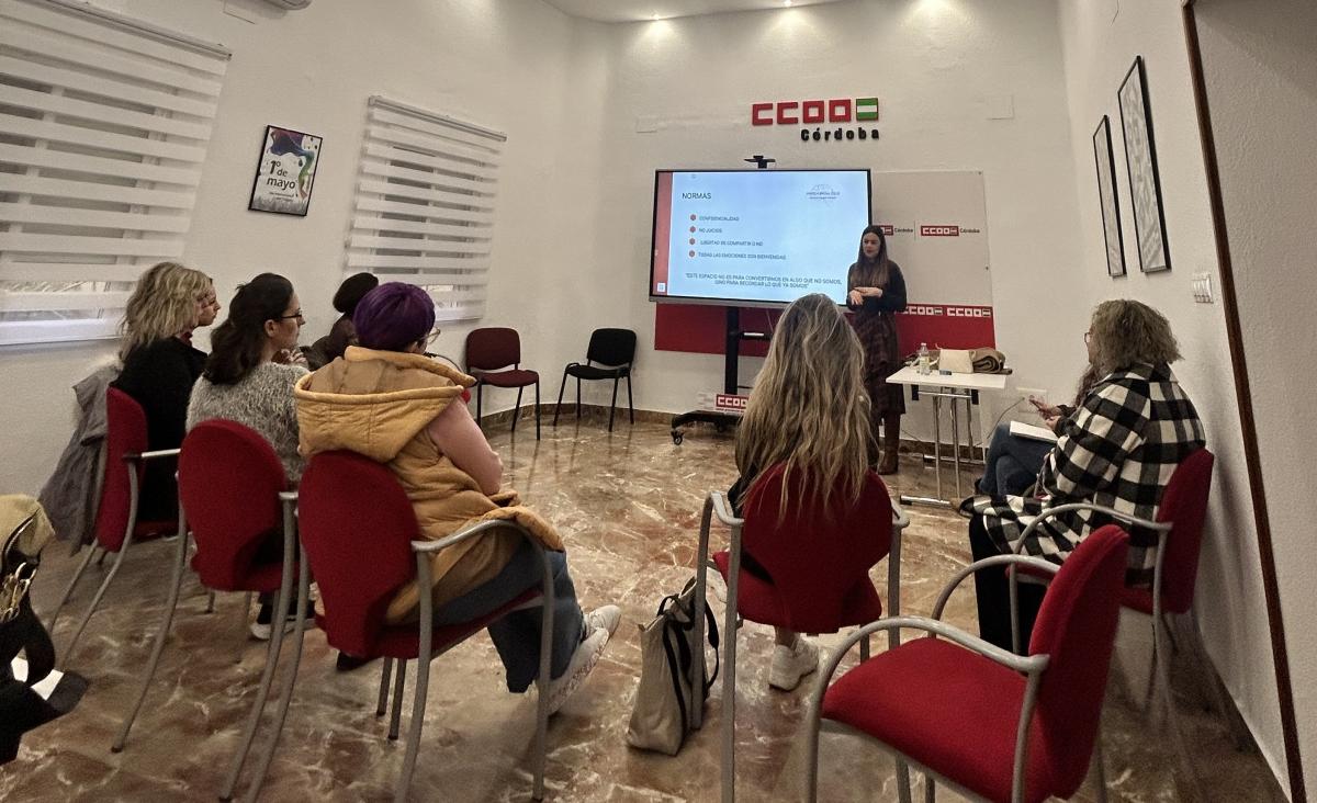 Imagen del taller de autocuidado.