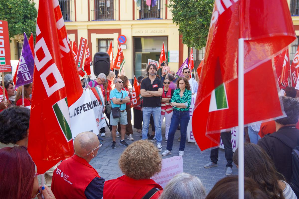 Jornada Mundial del Trabajo Decente en Sevilla.