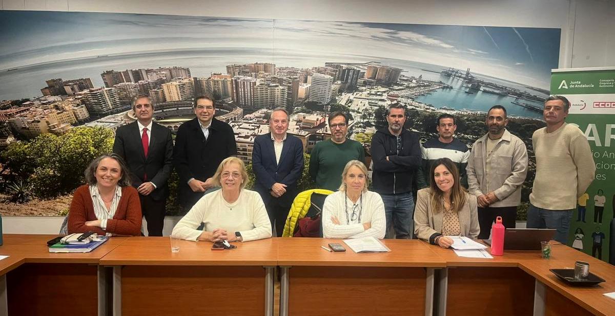 Imagen de la firma del acuerdo Sercla CCOO / EMT