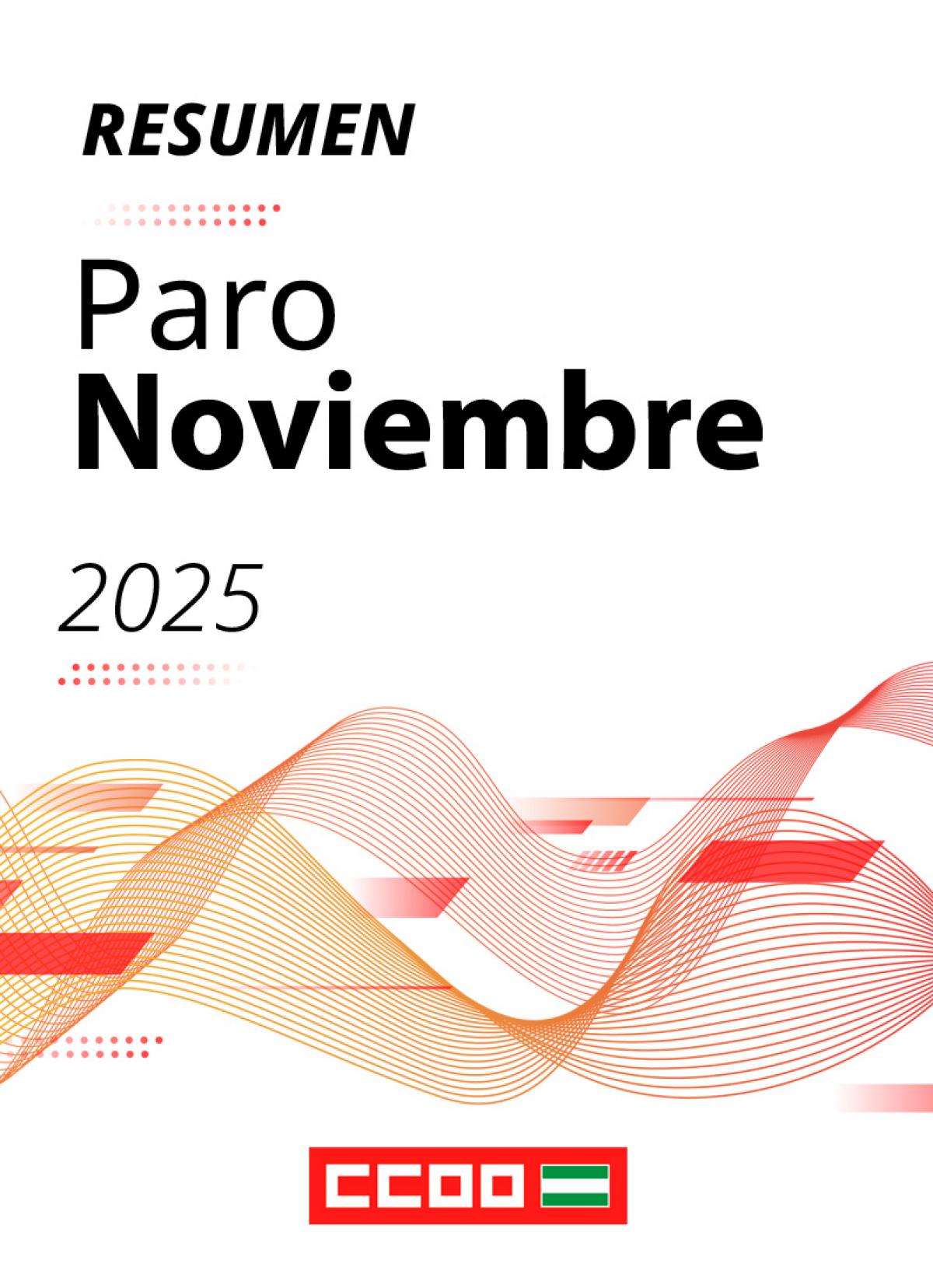 Resumen paro registrado noviembre 2025