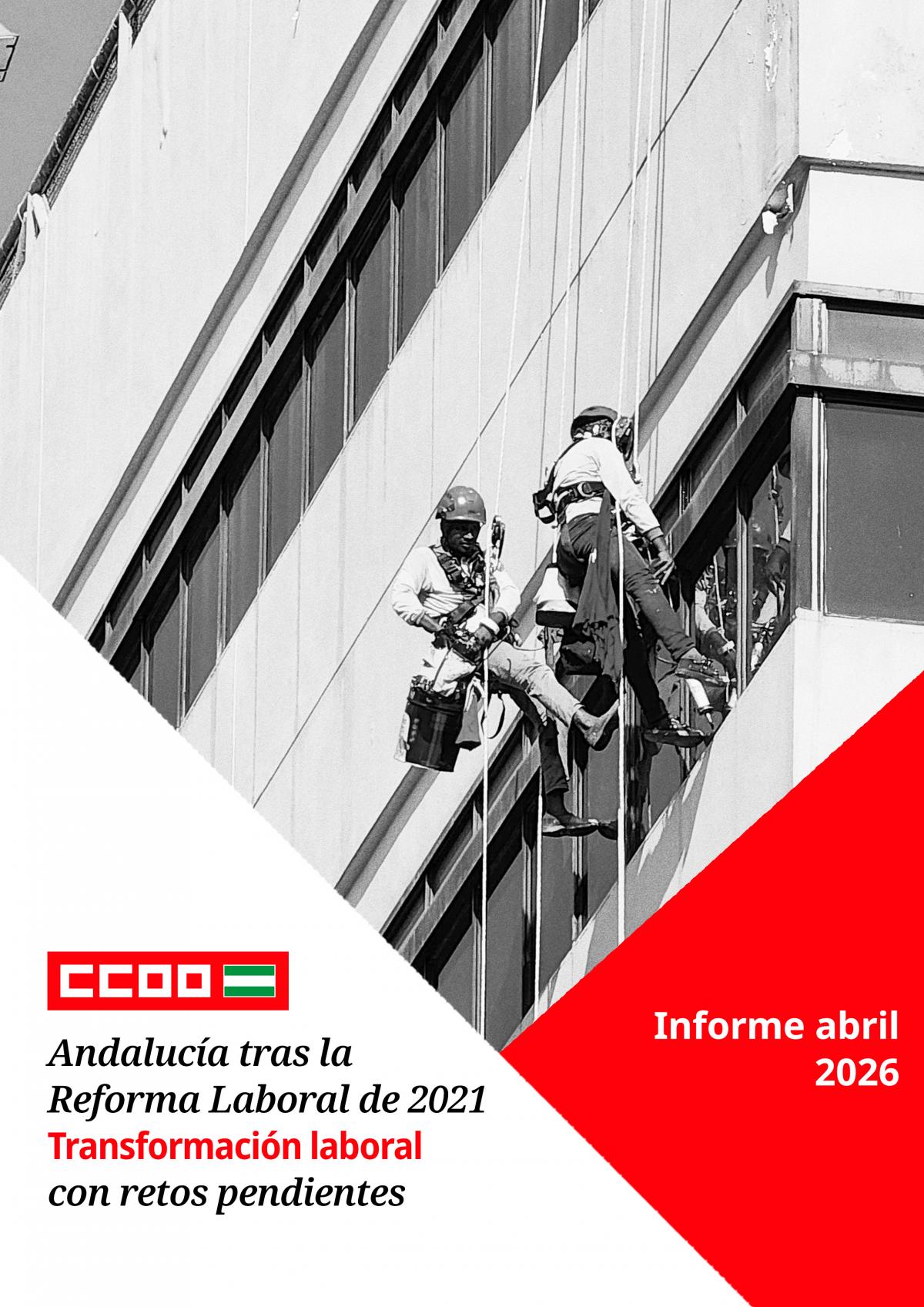 Portada Informe 'Andalucía tras la reforma laboral de 2021'