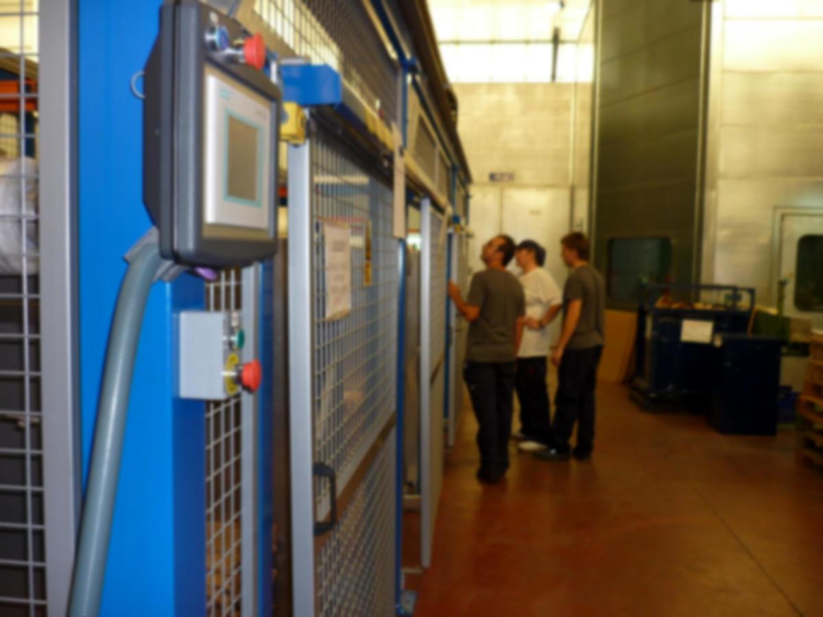 Interior de la factora que Mivisa tiene en Murcia