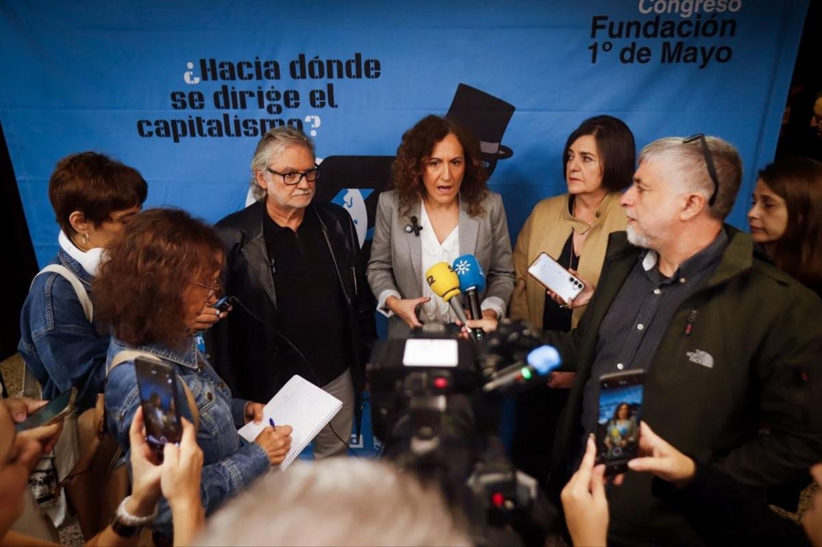 Nuria López, Fernando Lezcano y Marina Borrego