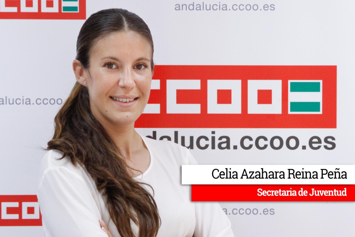 Celia Azahara Reina Peña - Secretaria de Juventud de CCOO Andalucía