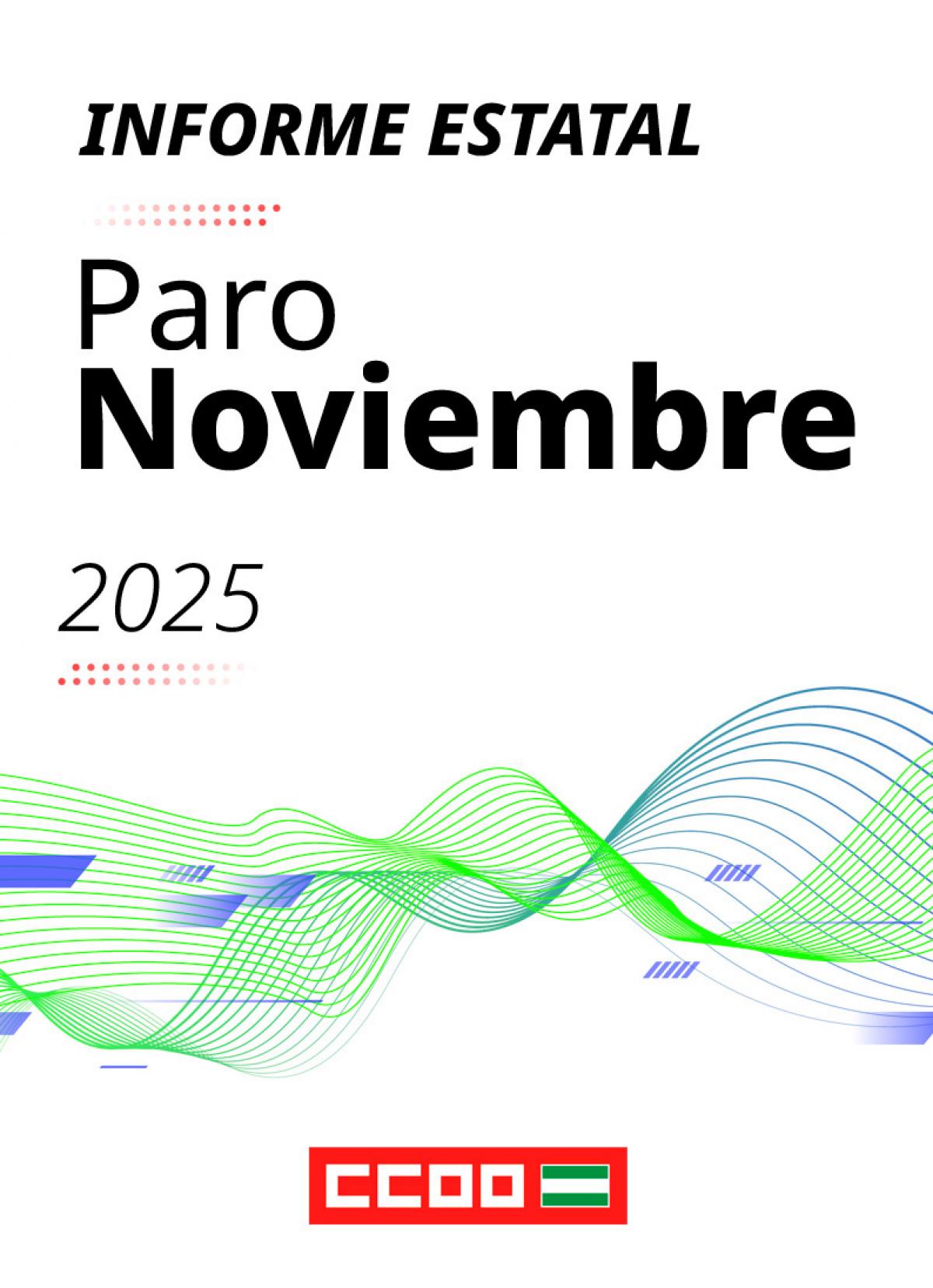 Informe Estatal paro noviembre 2025