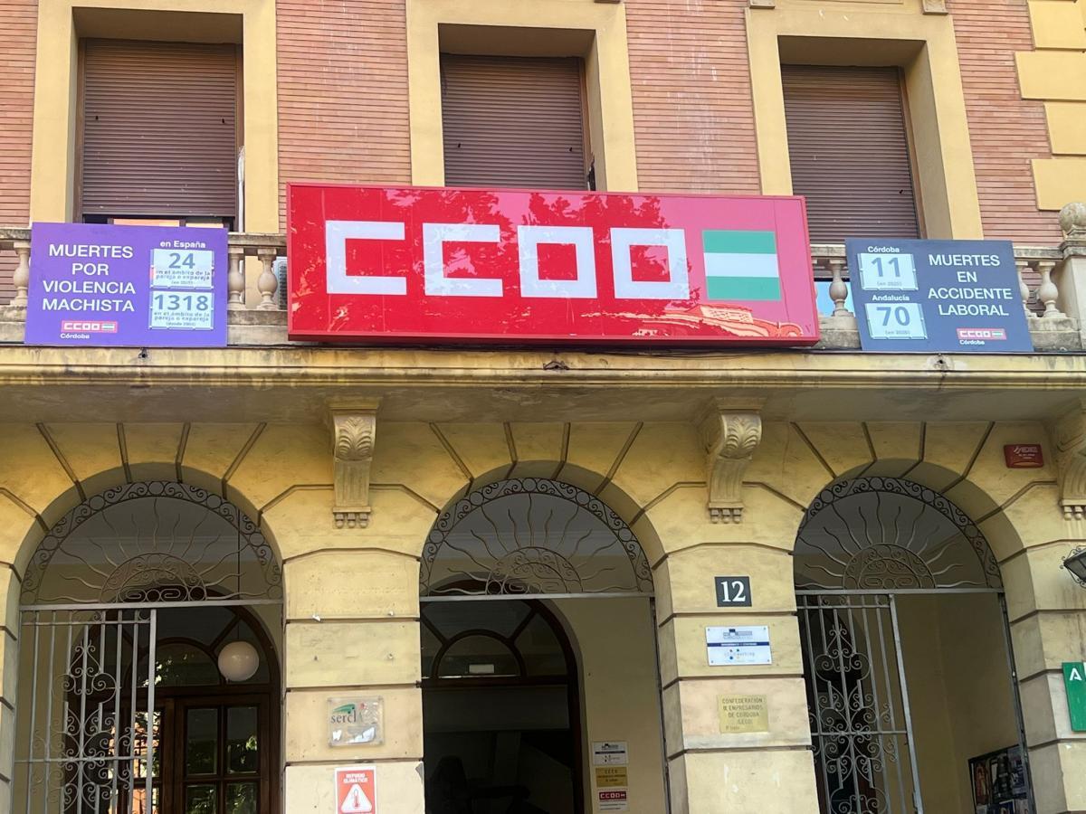 CCOO traslada su pésame a las familias de las personas fallecidas y desea una pronta recuperación a los heridos.