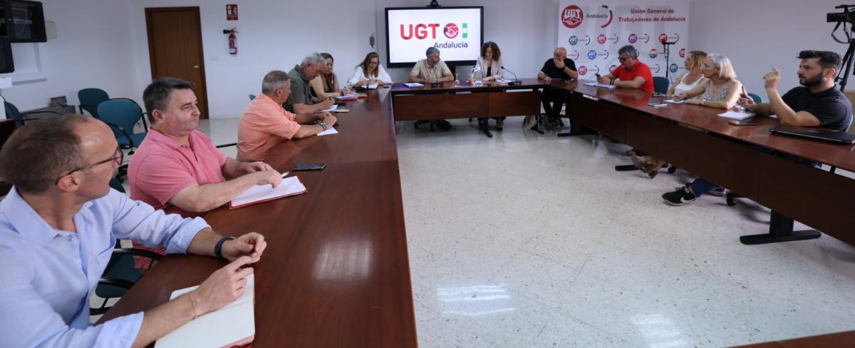 I Encuentro Ejecutivas CCOO de Andalucía y UGT Andalucía con Nuria López y Oskar Martín