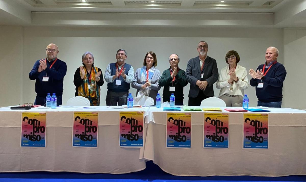 Nueva Ejecutiva del Sindicato Provincial de Pensionistas y Jubilados de CCOO de Cdiz