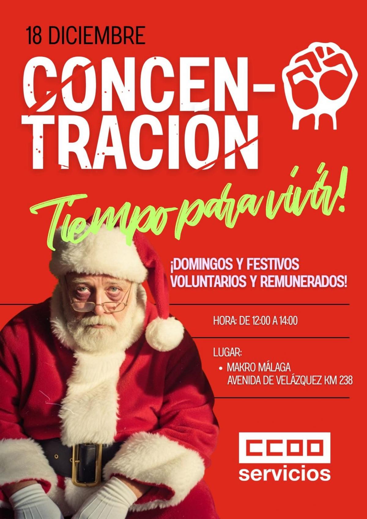 concentración malas condiciones trabajadoras grandes almacenes