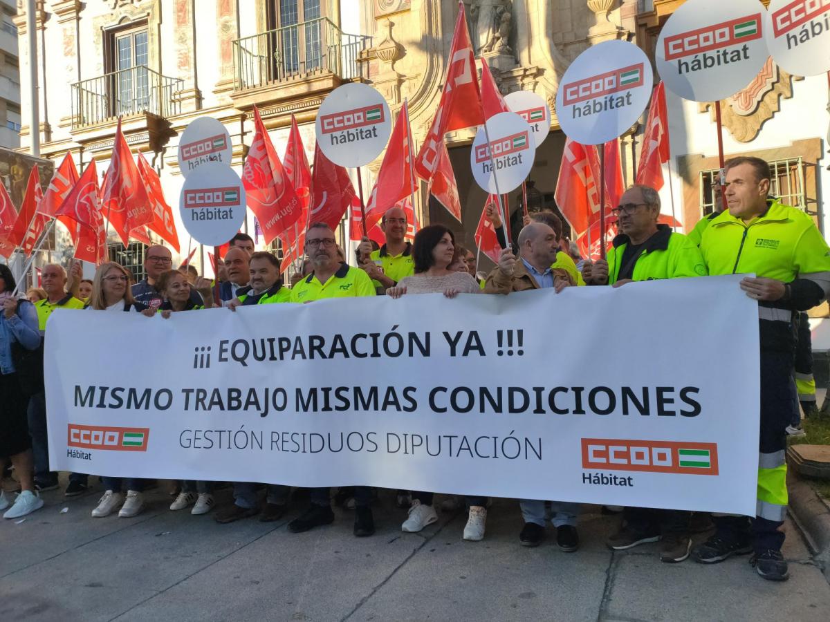 CCOO exige la equiparacin de las condiciones laborales de las subcontratas de Epremasa a la empresa provincial.