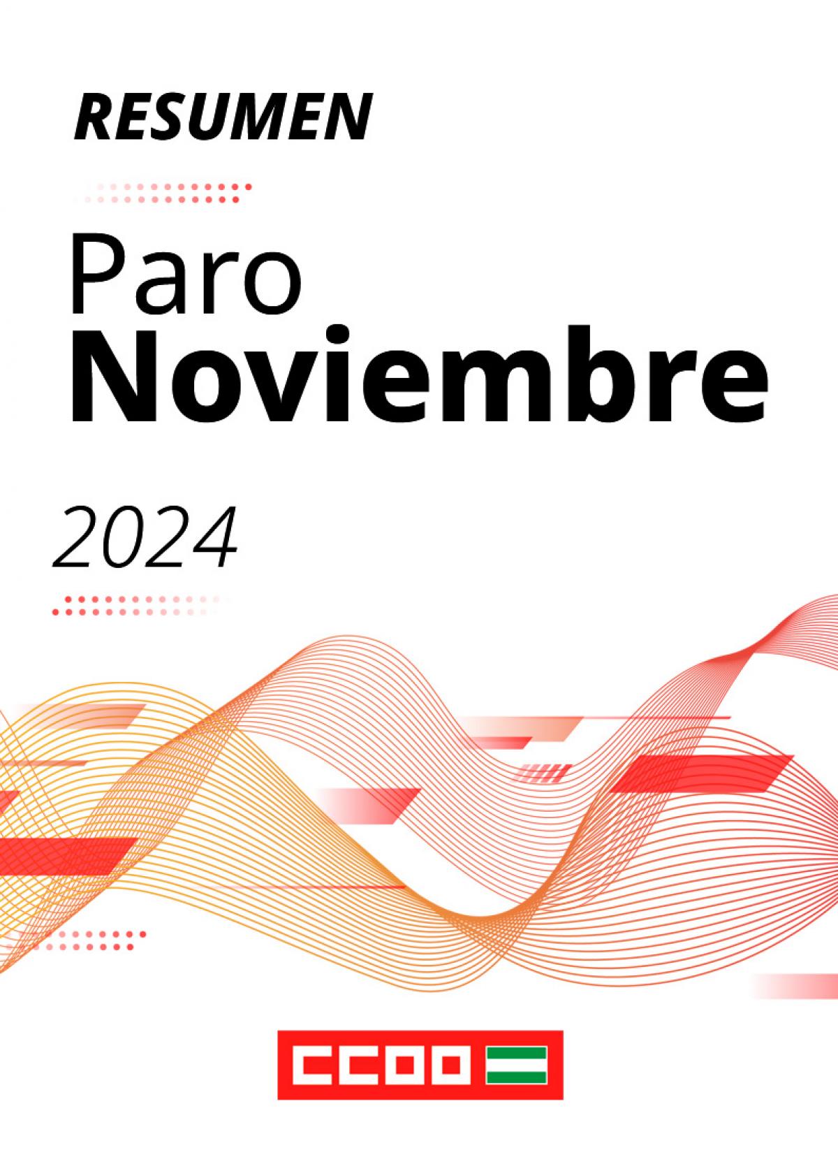 Resumen paro registrado noviembre 2024