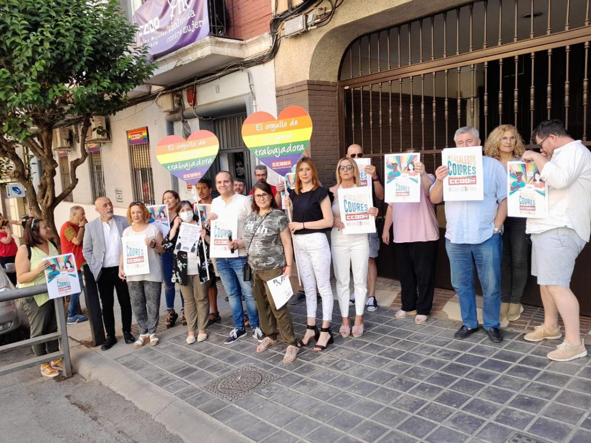 CCOO de Jaén en defensa de los derechos de las personas LGTBI