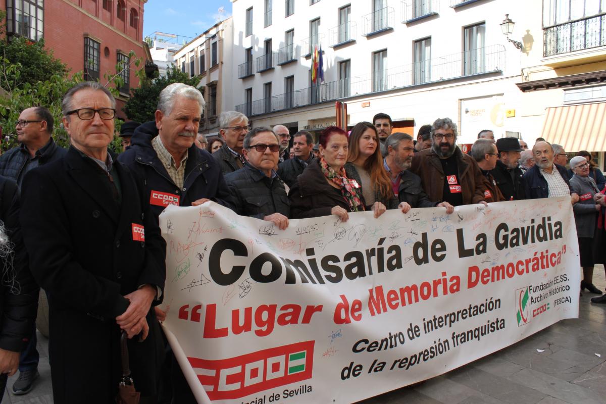 Imagen de archivo de concentración por la Gavidia.