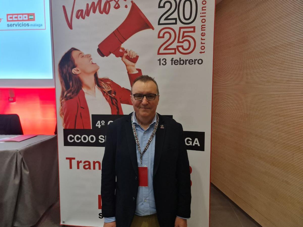 Antonio Cabello, nuevo Secretario General Sindicato Servicios CCOO Mlaga