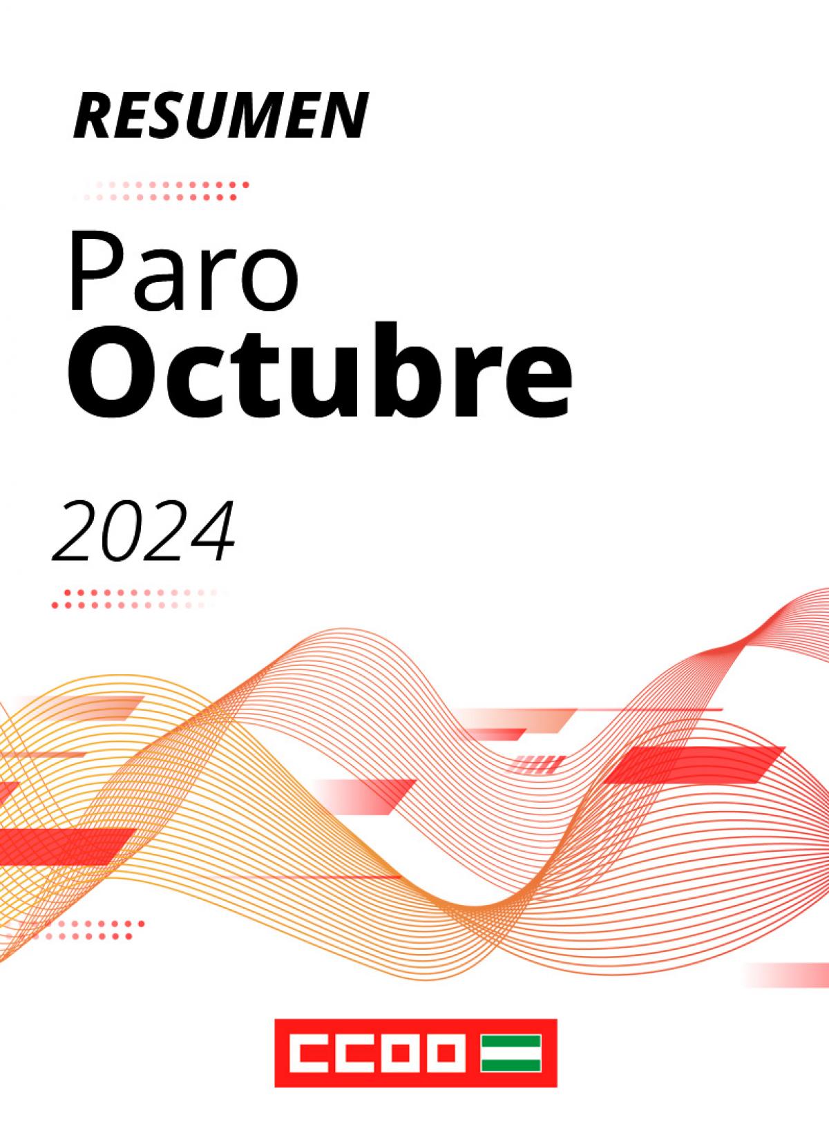 Resumen paro registrado octubre 2024