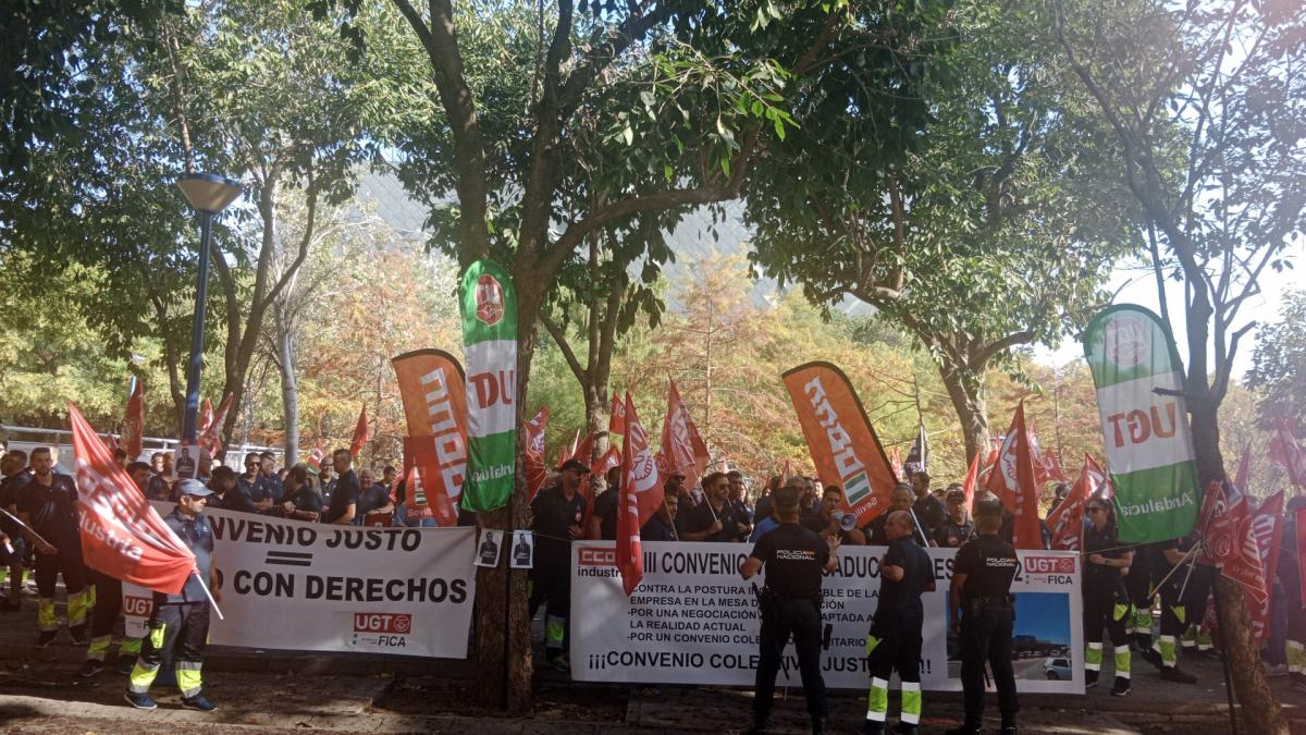 Concentracin en la sede central de VEIASA