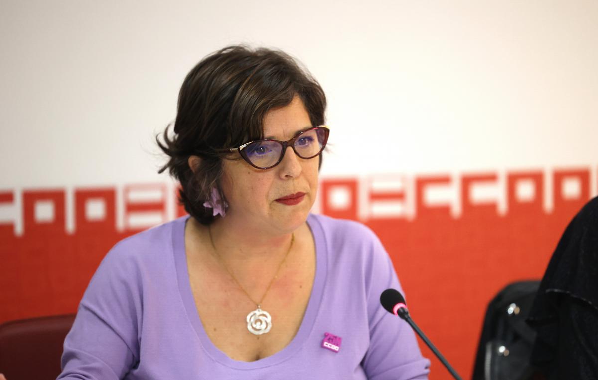 Yolanda Carrasco, secretaria de la Mujer de CCOO de Andalucía.