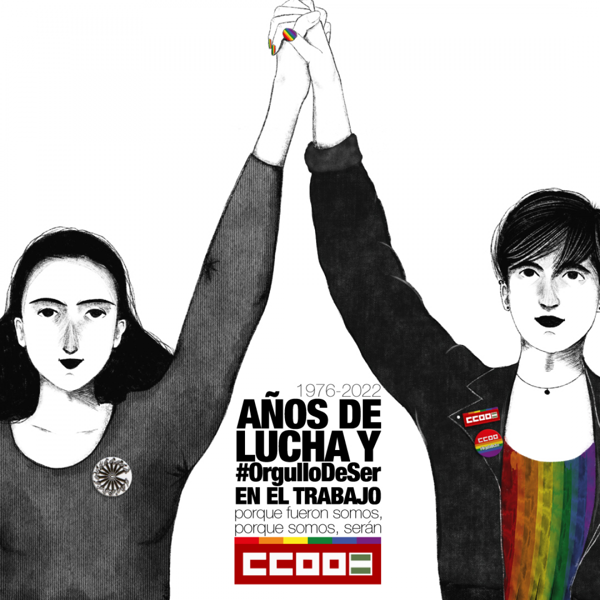 Cartel Día del Orgullo LGTBI+