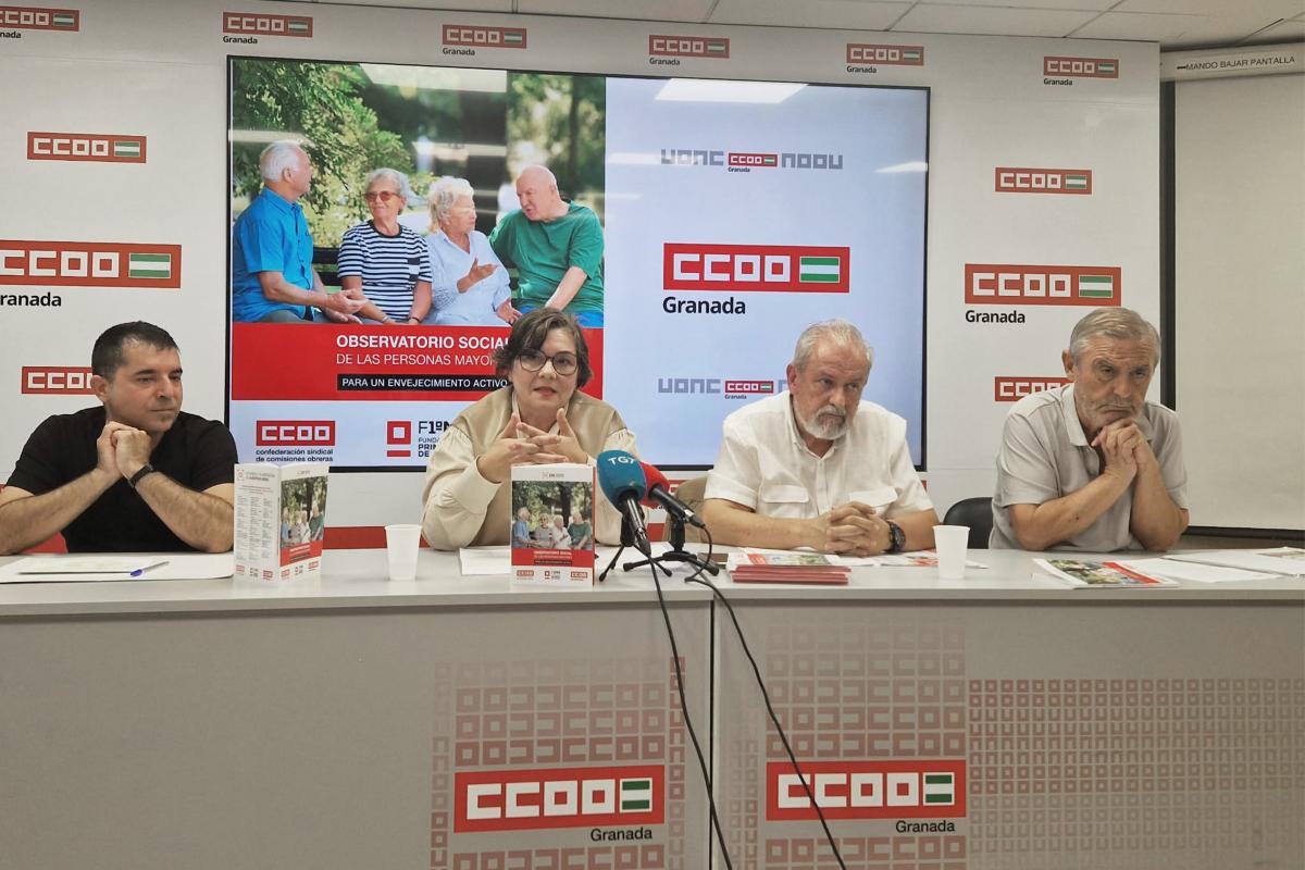 CCOO presenta en Granada el Observatorio Social de las Personas Mayores.