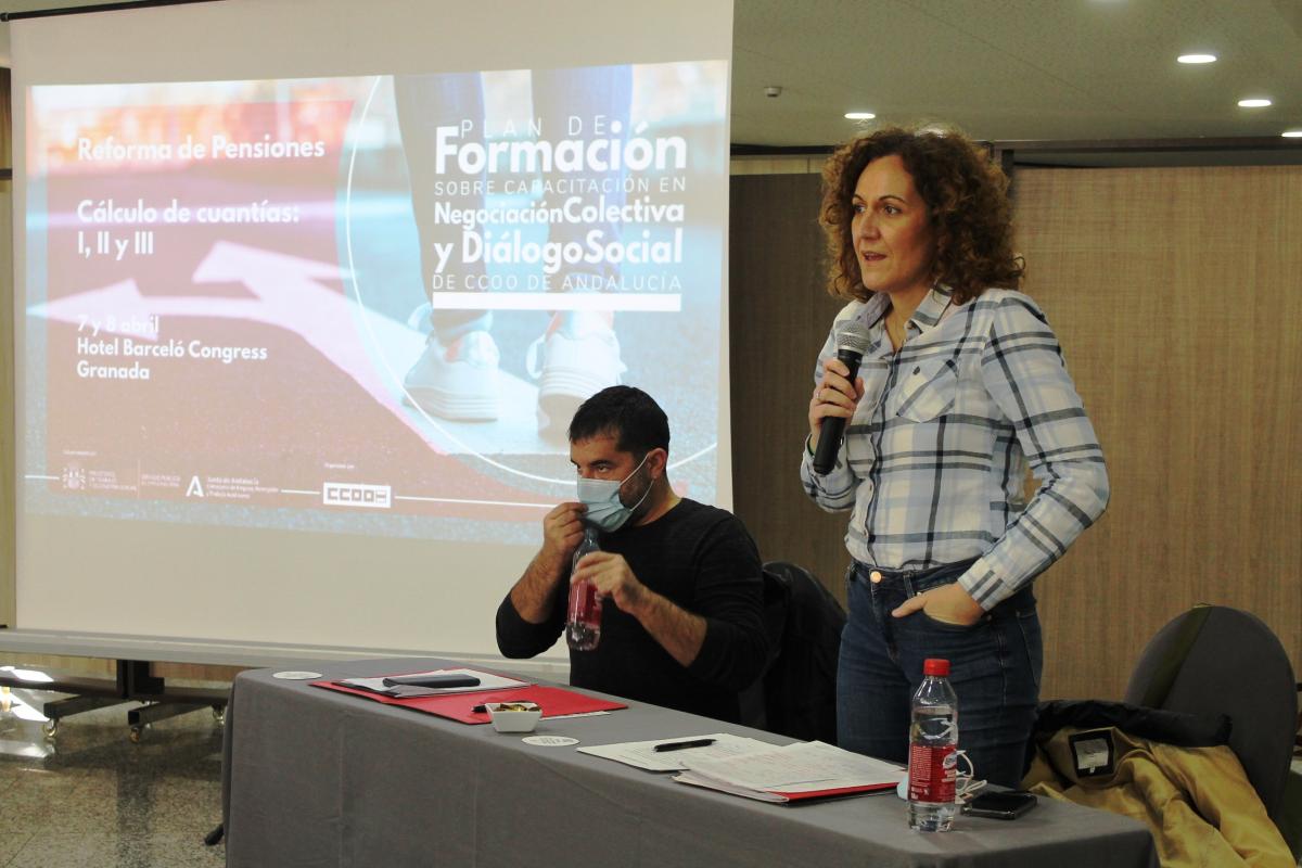 Jornadas sobre Reforma de las Pensiones. Foto: CCOO de Granada