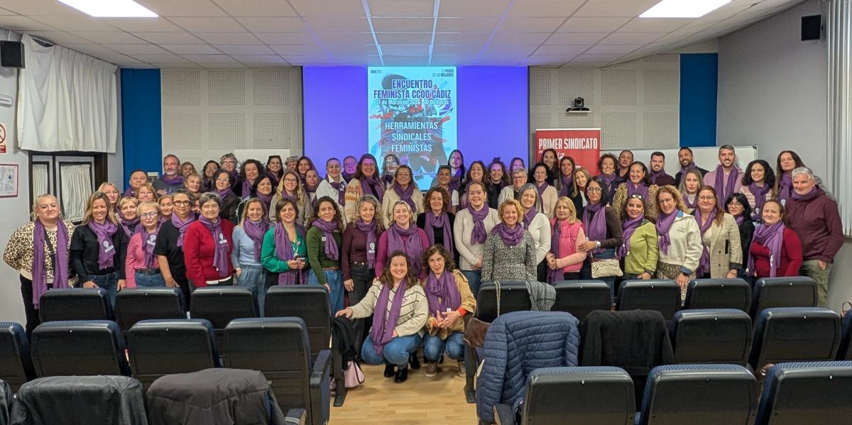Encuentro Feminista CCOO Cádiz 17 de marzo 2026
