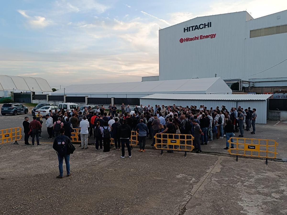 La plantilla de Hitachi Energy en Crdoba se ha encerrado en la fbrica para protestar por un nuevo despido.