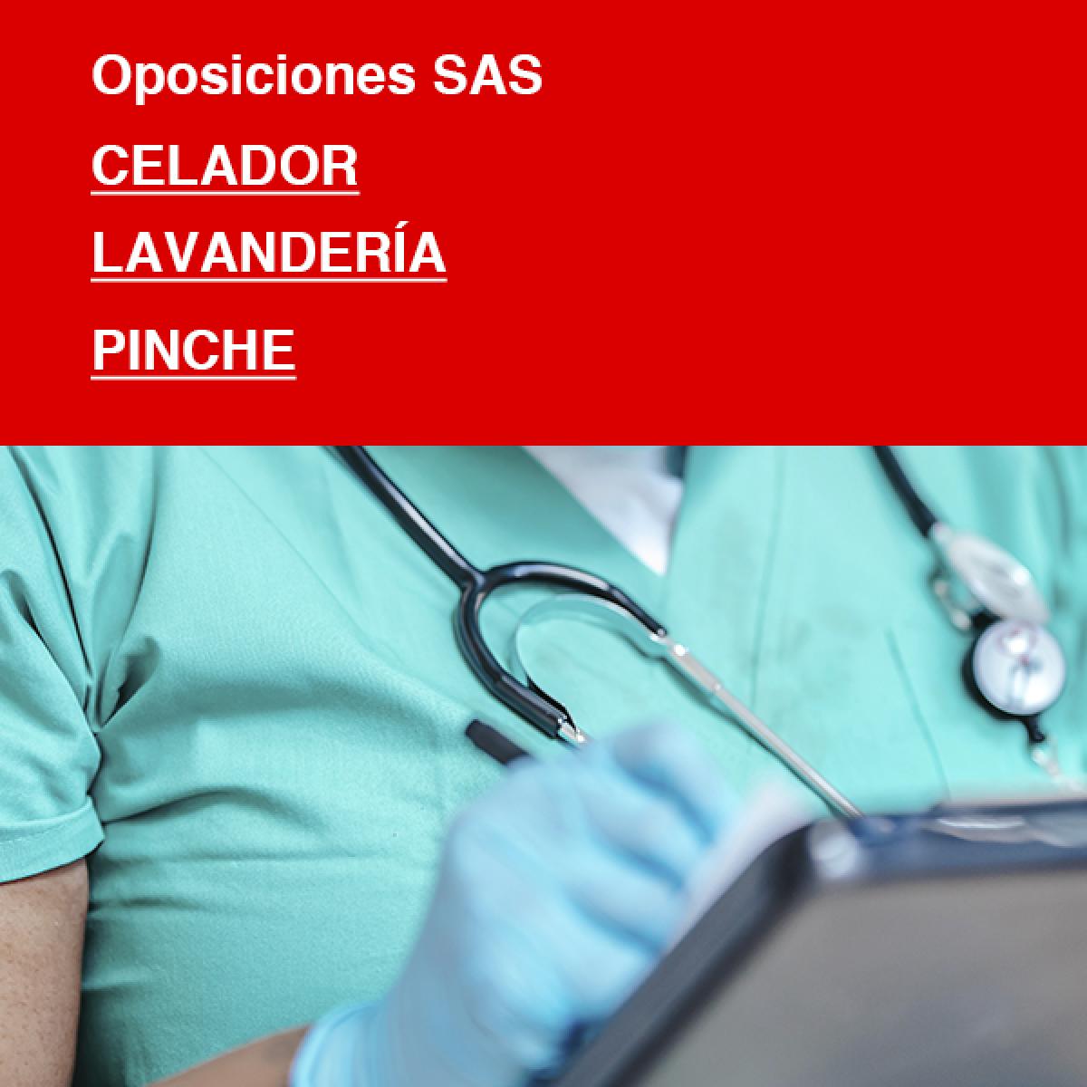 Celador, Lavandería, Pinche, Oposiciones SAS