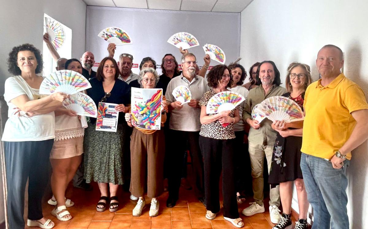 Lectura del manifiesto de CCOO con motivo del Día del Orgullo