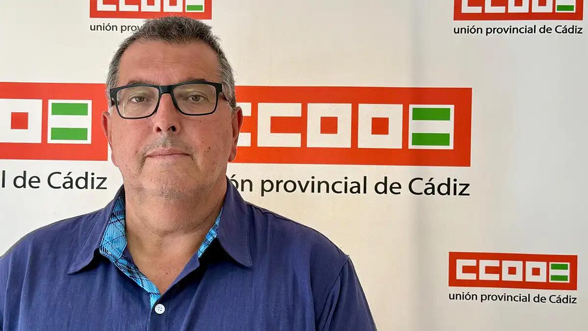 Imagen de archivo - Pedro Lloret CCOO Industria Cádiz