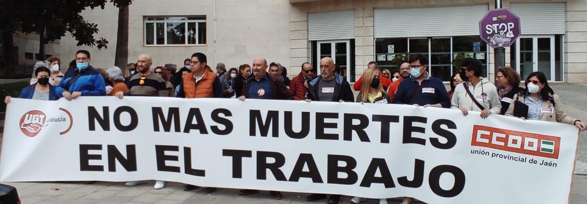 Concentración en Jaén 28 de abril