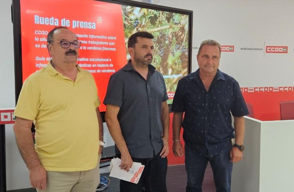 José Hurtado, Vicente Jiménez y José Fuentes