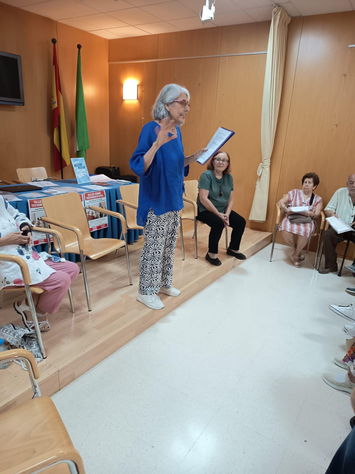 Jornada realizada en el Centro de Participacin Activa Almera II