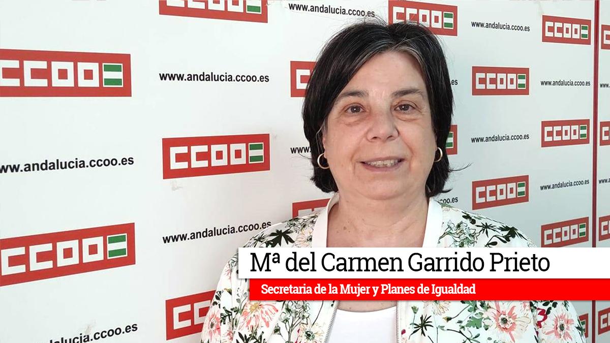 María del Carmen Garrido Prieto - Secretaria de la Mujer y Planes de Igualdad