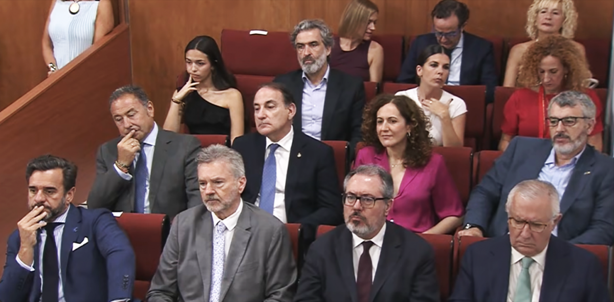 Nuria López asiste a la constitución del Parlamento andaluz