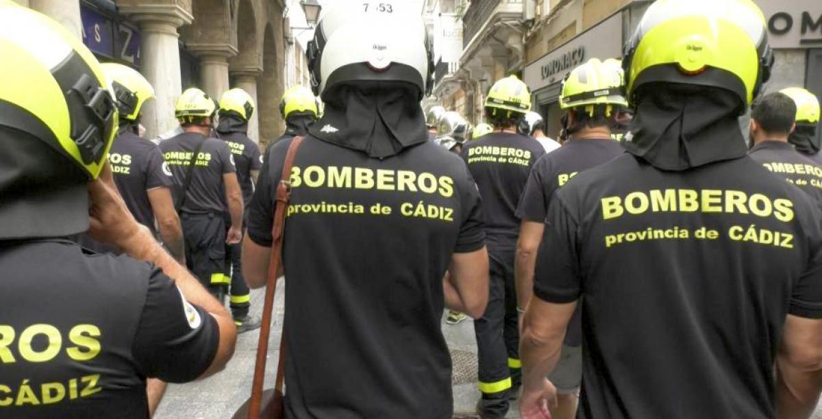 Bomberas y bomberos de Cádiz