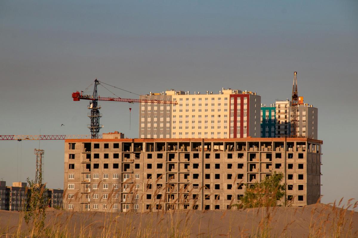 Bloque de vivienda en constucción