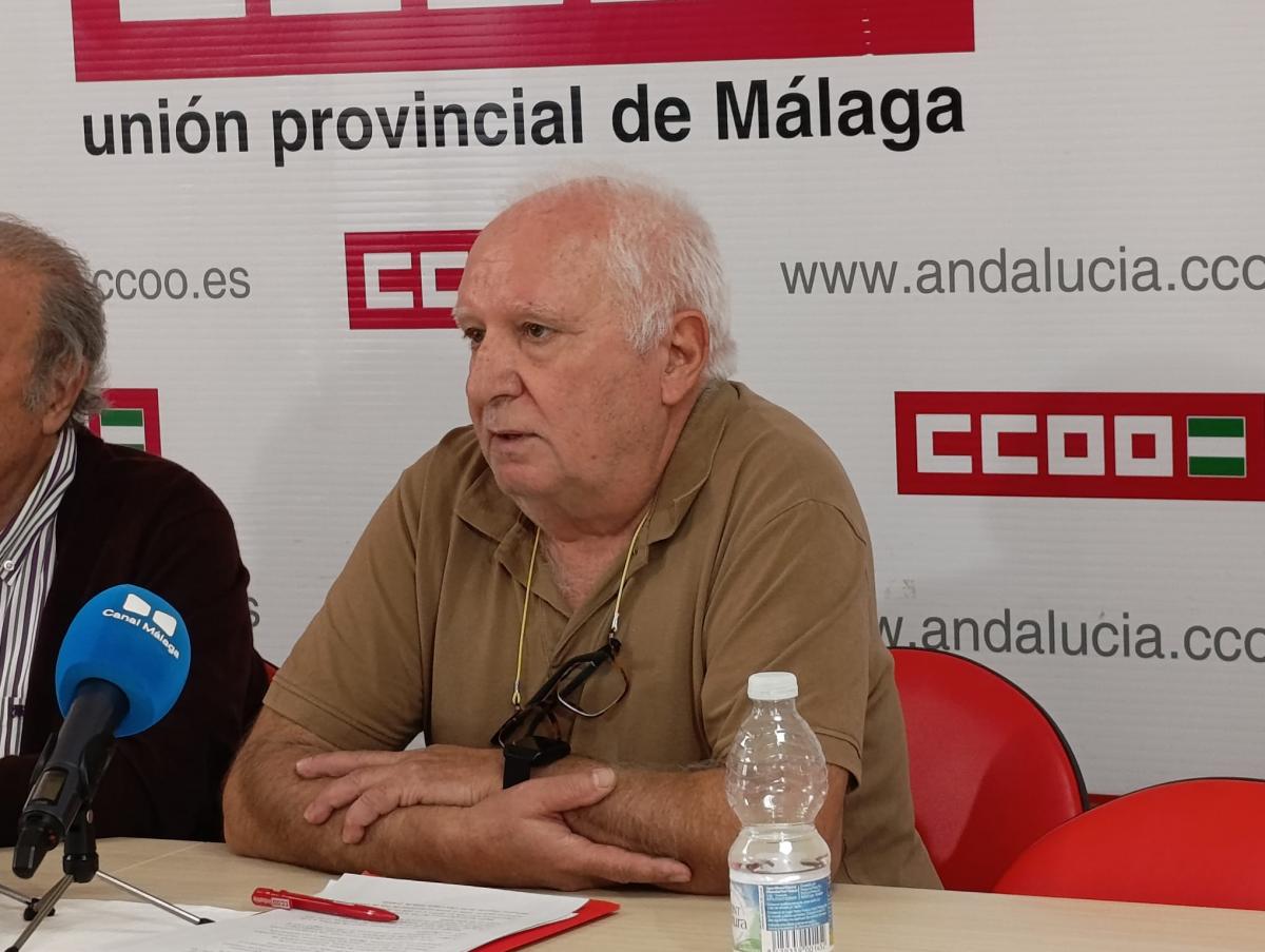 Rueda de prensa Sindicato Pensionistas CCOO de Málaga