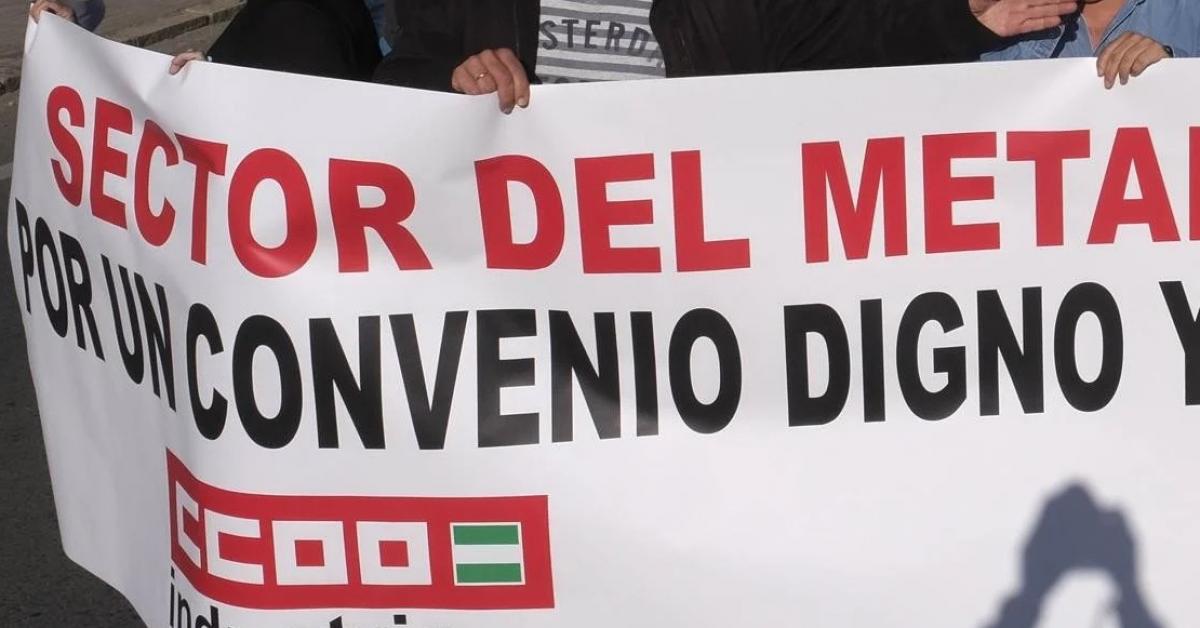 CCOO INDUSTRIA CDIZ NO HA FIRMADO EL CONVENIO.