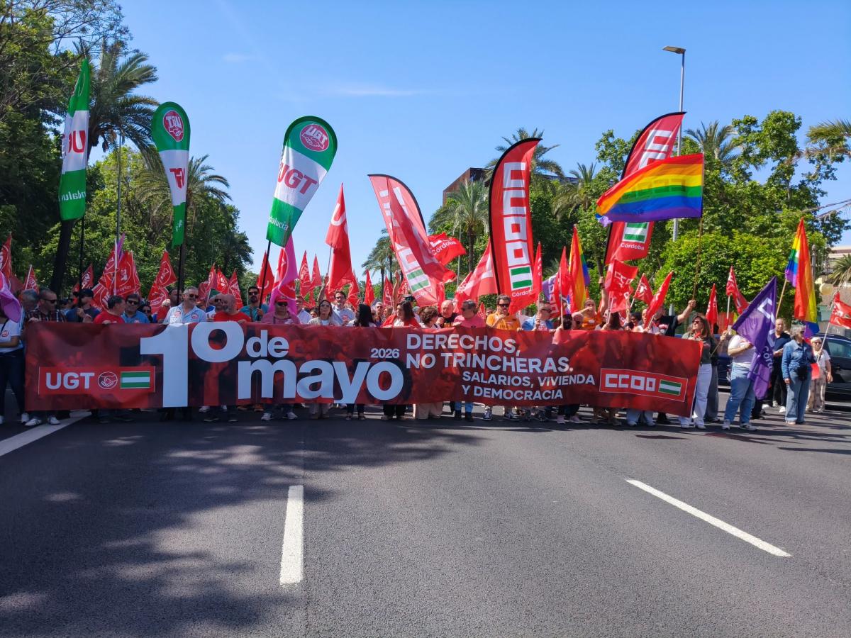 Unas 3.000 personas se han sumado a la manifestación de Córdoba.