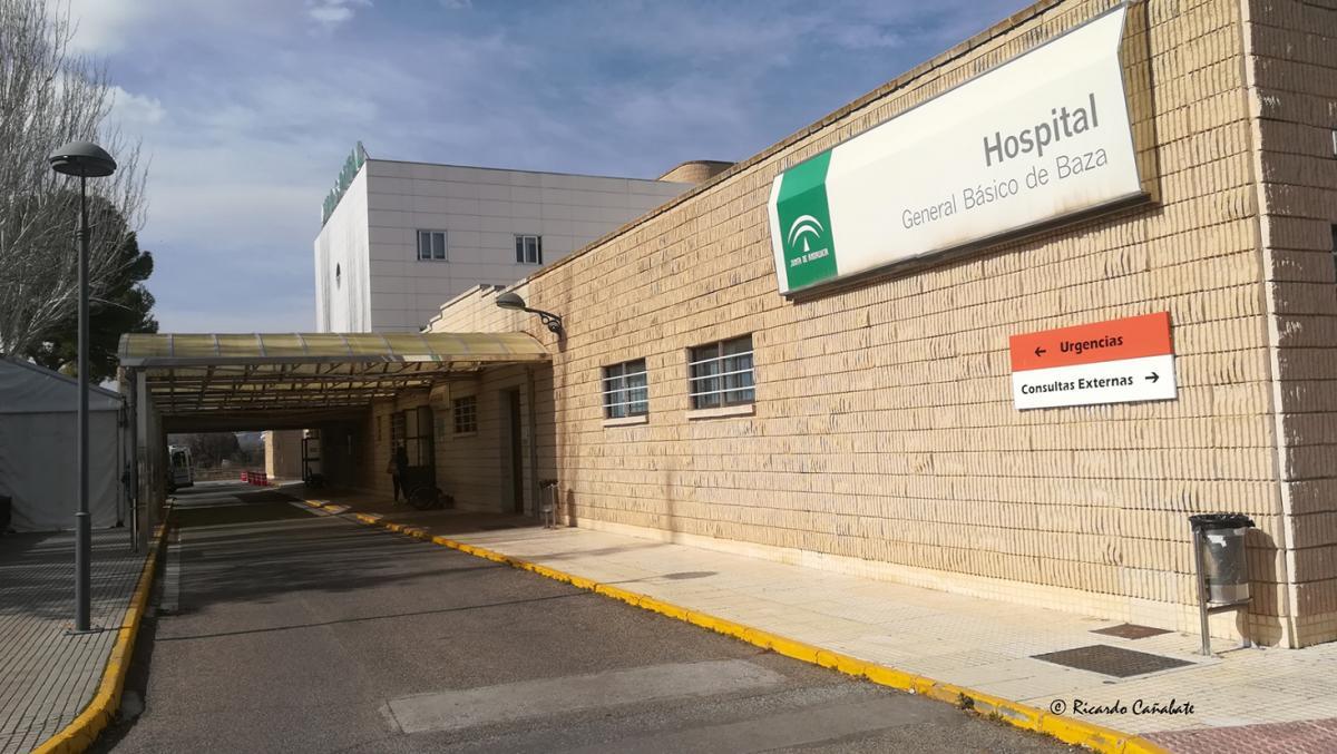 Entrada del Hospital de Baza