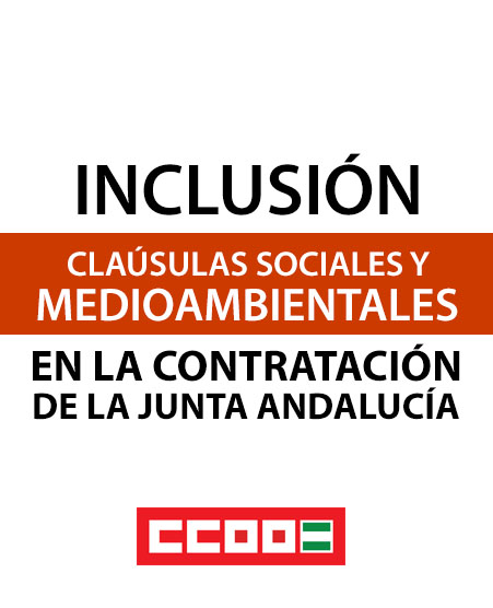 Portada Acuerdo 'Inclusión claúsulas sociales y medioambientales en la contratación de la Junta de Andalucía'